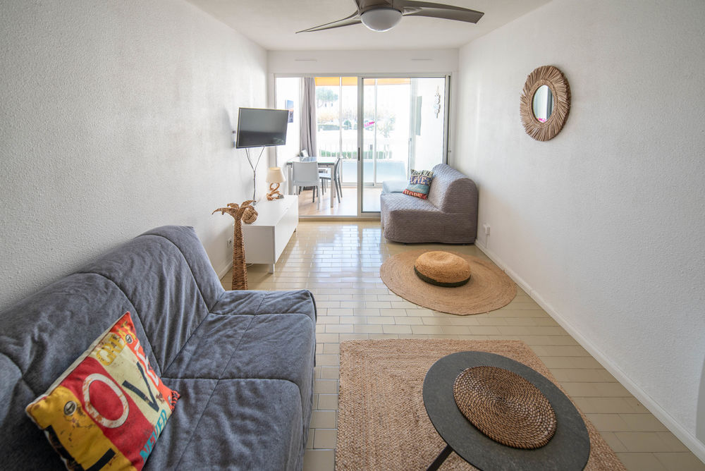 Studio 32 m2 avec parking privé à 200 m de la plage