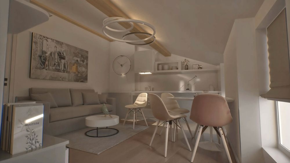 Appartement T2 entièrement restauré