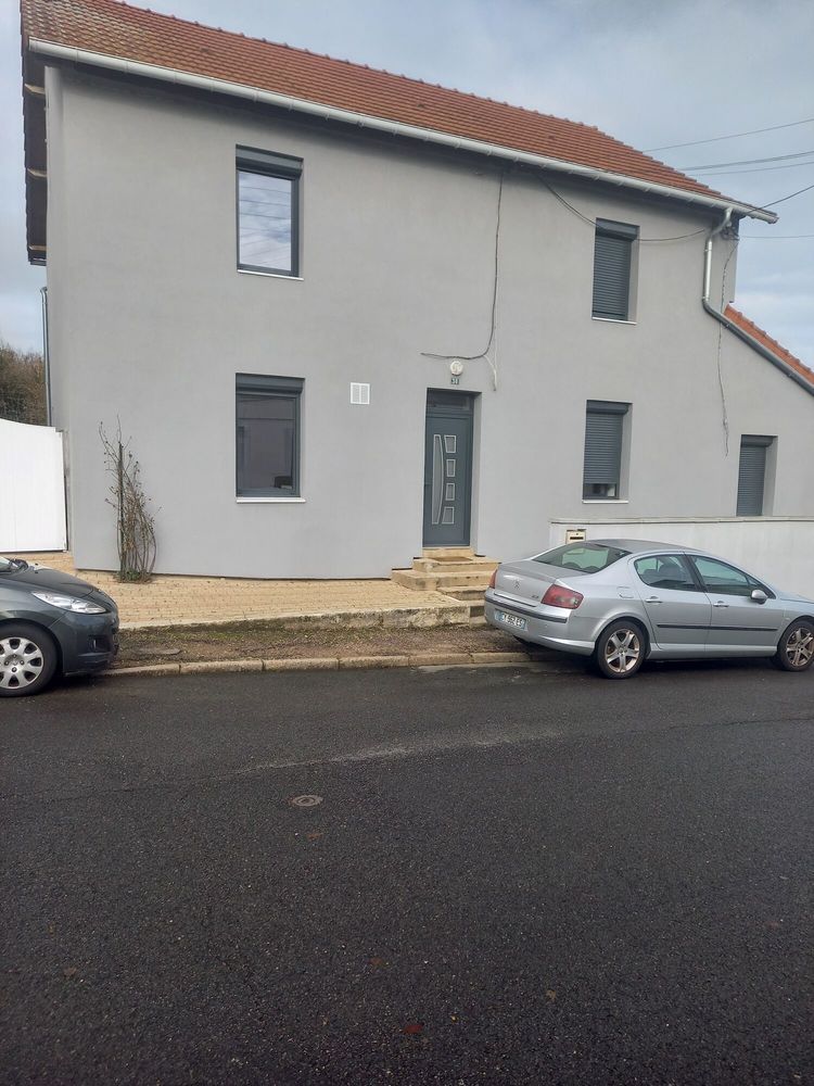 maison f5 rdc+appartement loué au 1er