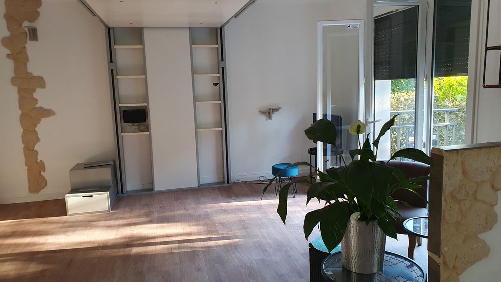 Studio 40m² meublé lumineux avec jardin.