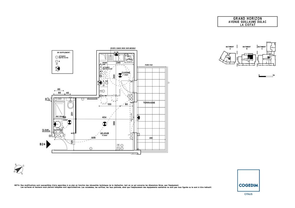 studio la Ciotat Guillaume Dulac 160000 net vendeur