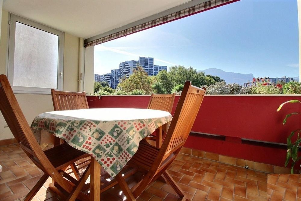 T4 94 m² + 20 m² terrasse/loggia, Vue parc