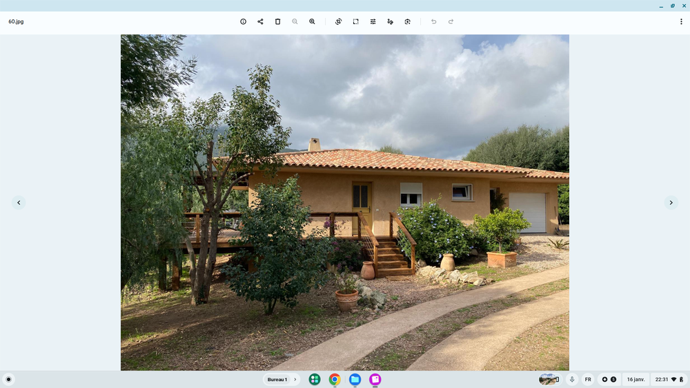 villa4 pièces 94 m2 sur un terrain plat de 1500m2 muratello