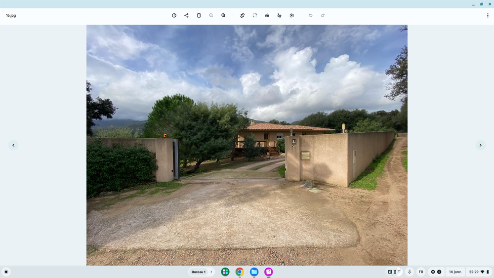 villa4 pièces 94 m2 sur un terrain plat de 1500m2 muratello