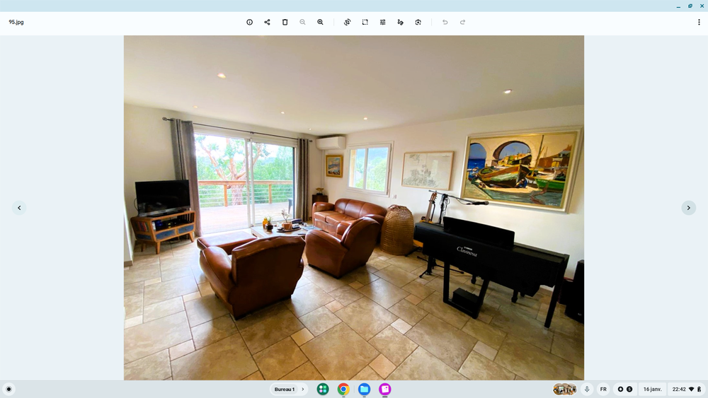 villa4 pièces 94 m2 sur un terrain plat de 1500m2 muratello