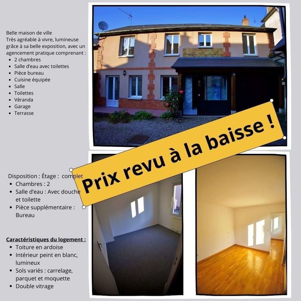 Maison de ville - Habitable de suite