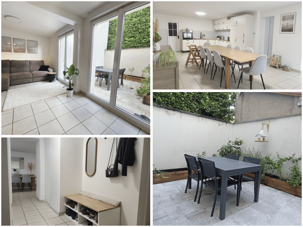Appartement 96m² avec terrasse