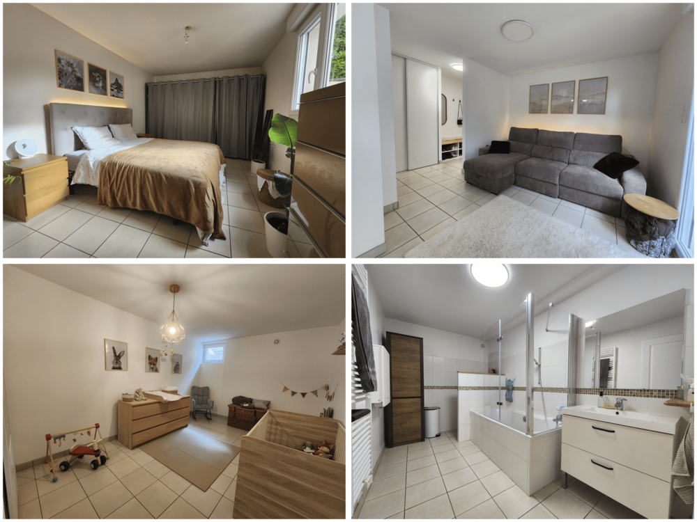 Appartement 96m² avec terrasse