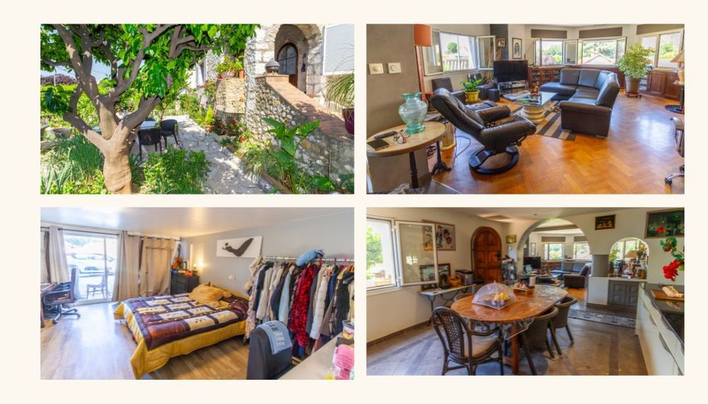 Une maison unique à Cagnes, 3 appartements sous le même toit