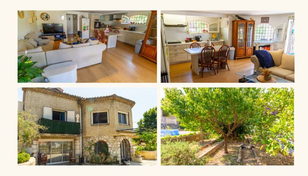 Une maison unique à Cagnes, 3 appartements sous le même toit