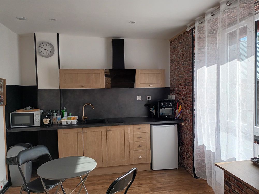 APPARTEMENT MEUBLE DE 35M2 AVEC JARDIN