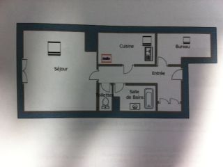 Appartement F1 bis lumineux + Box fermé