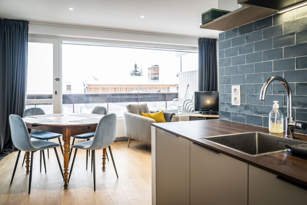 Appartement rénové 4-6 pers, plein sud avec terrasse, Recoin