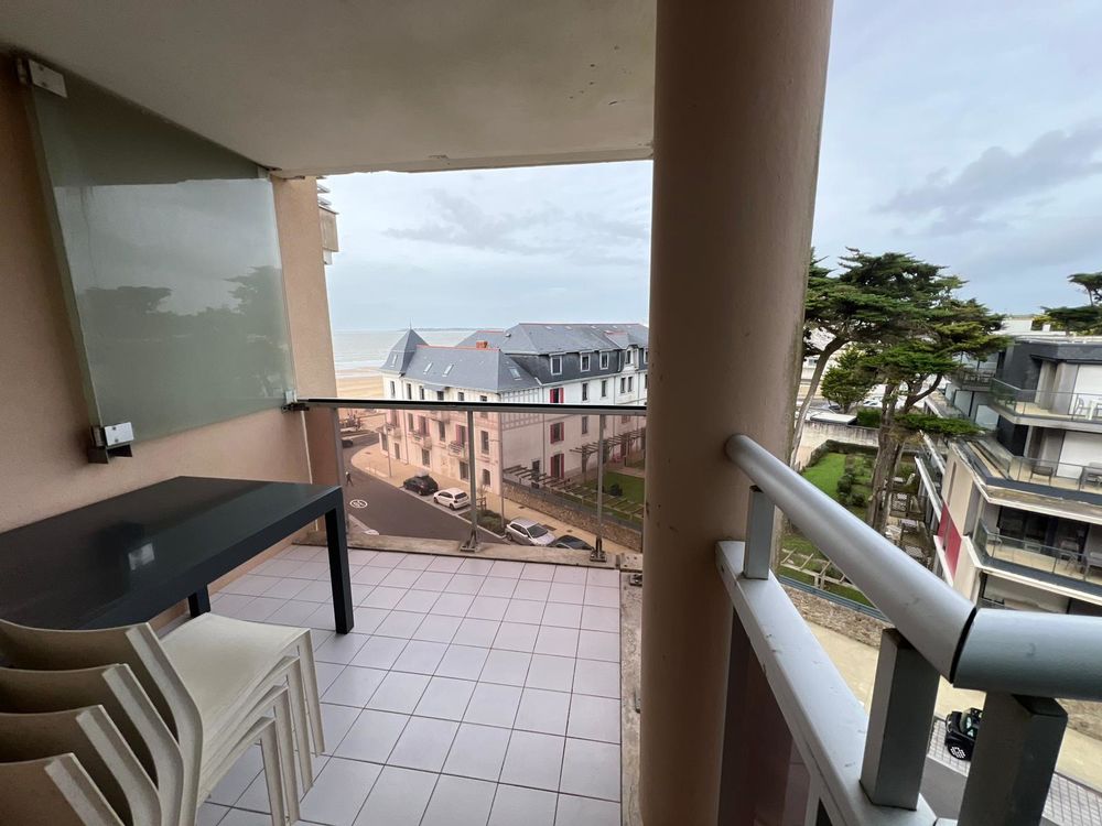 Appartement Vue Mer Triangle d'or à Pornichet direct plage