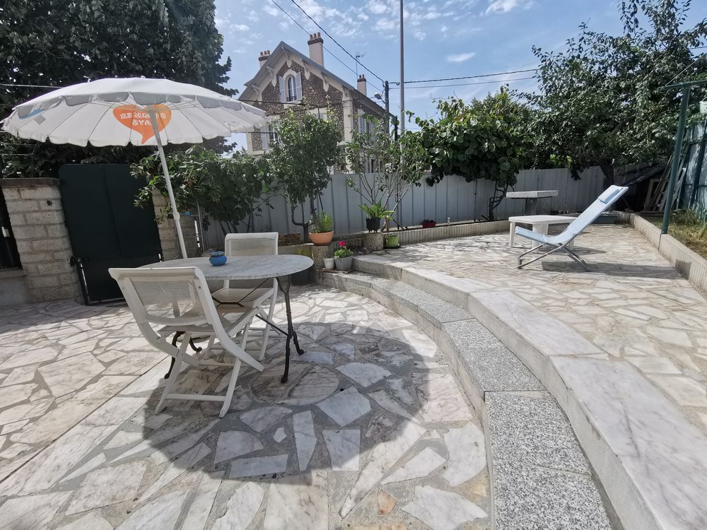 Appartement T3 58m2 + terrasse/ jardinet gare de Melun 240m