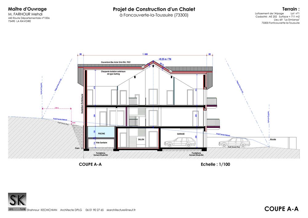Chalet neuf d'exception