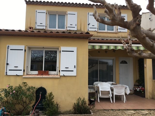 Maison située en lotissement fermée