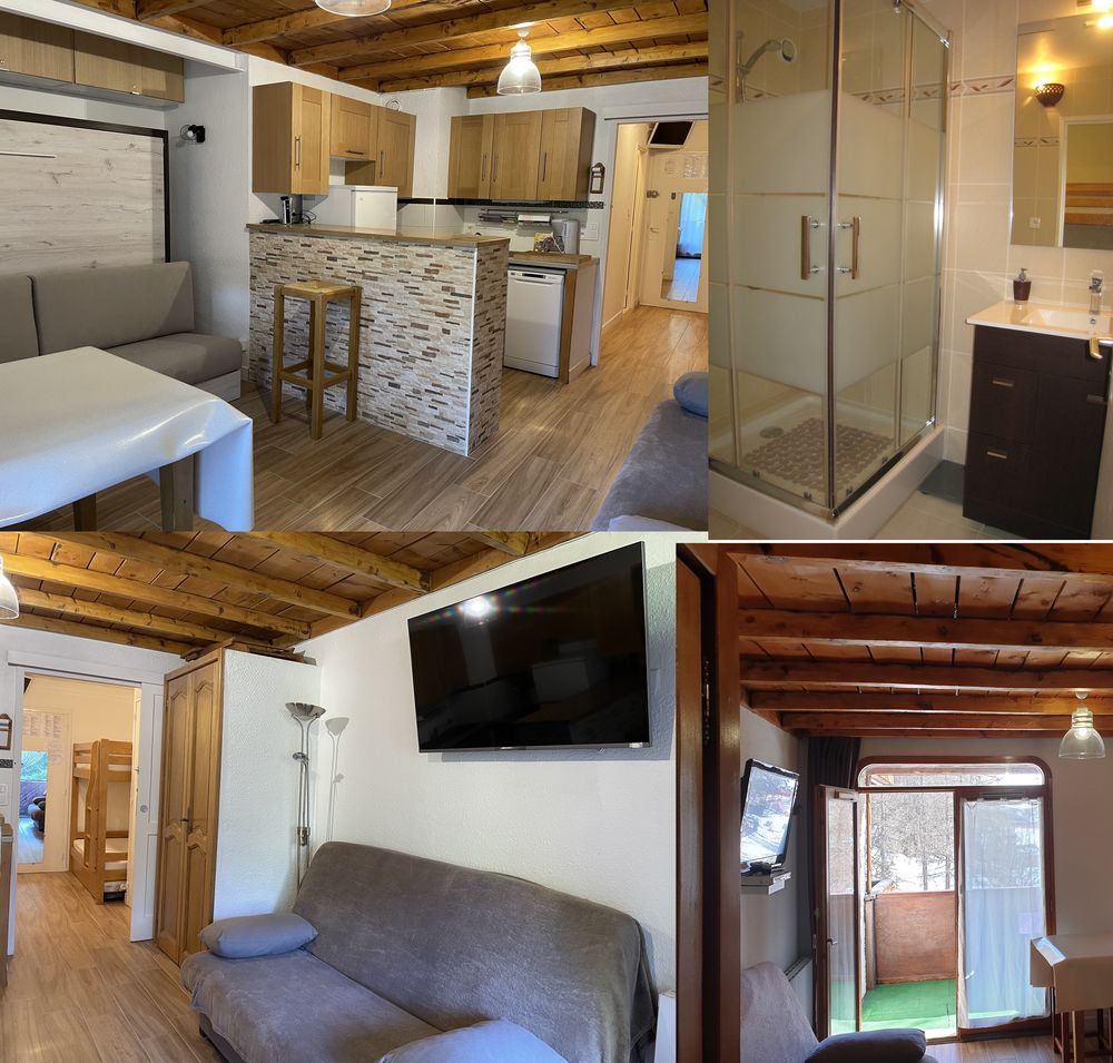 Studio classé 3 étoiles vue sur les pistes