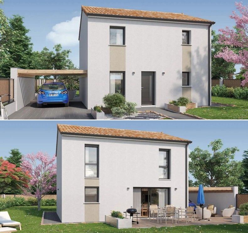 Maison de construction neuve + terrain à Sermerieu