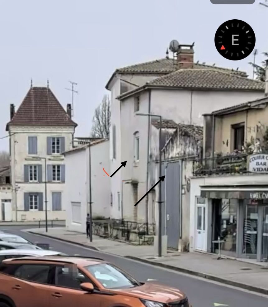 Maison et garage centre ville langon