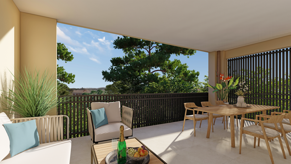 Appartement dominant au coeur de Puyricard