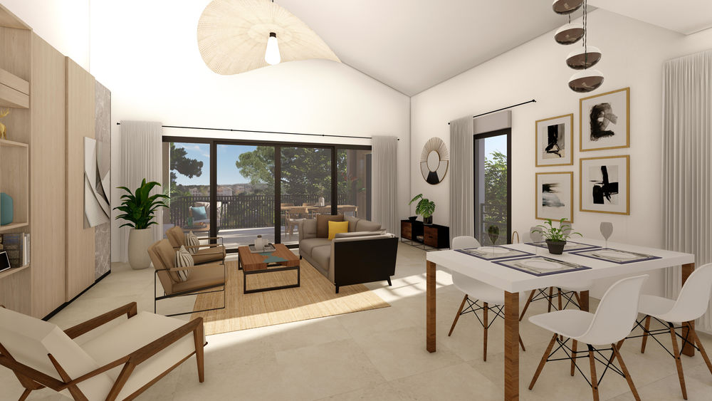 Appartement dominant au coeur de Puyricard