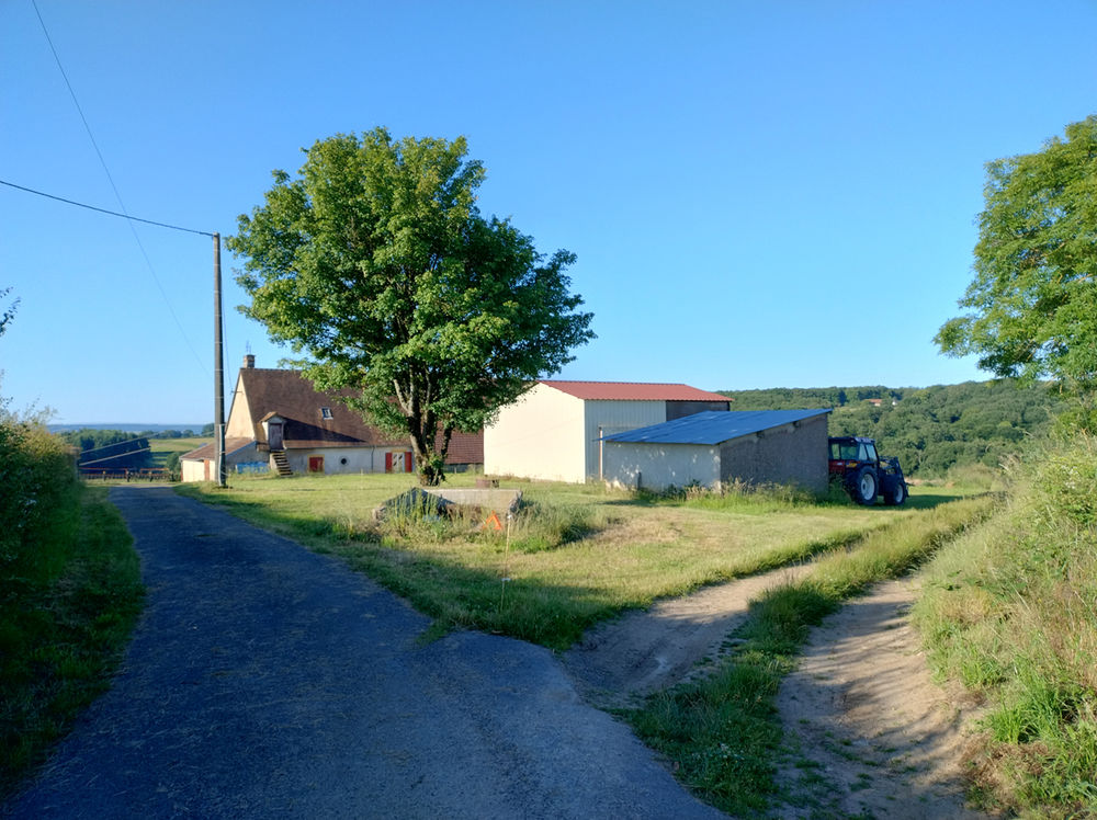 Ferme avec terrain de 8000m2.