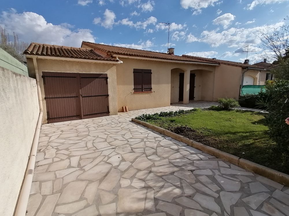 Maison plein pied avec jardin et garage Mas de Chalvidan