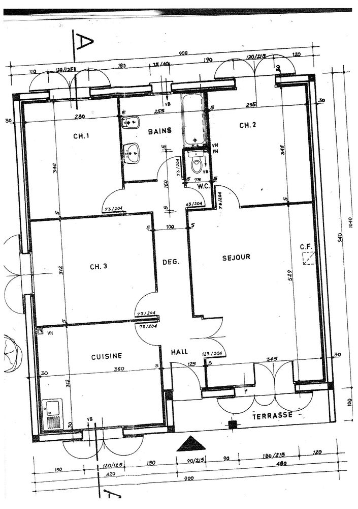 Maison plein pied avec jardin et garage Mas de Chalvidan