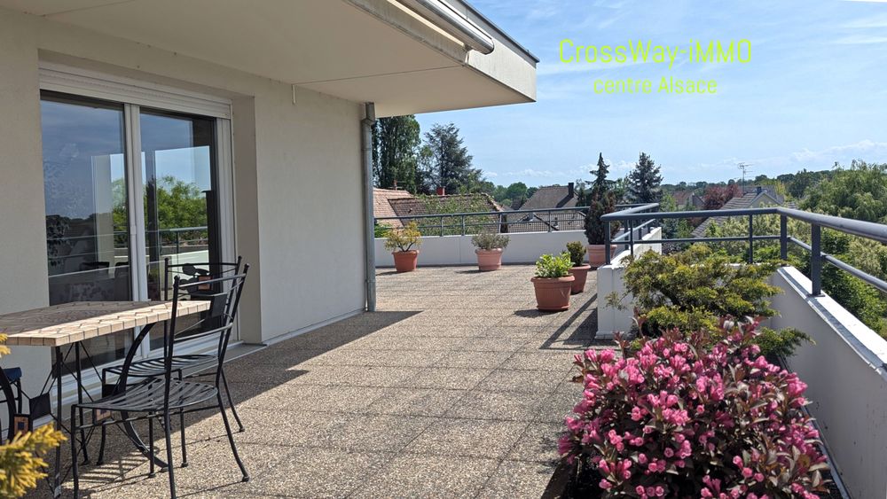 Appartement attique T5 84m2 terrasse 105m2