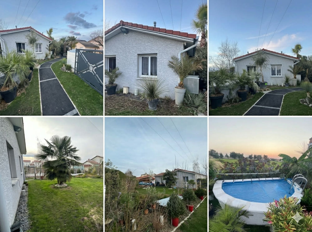 Maison de plain-pied À VEAUCHE ? 92 m² ? Terrain 625 m²
