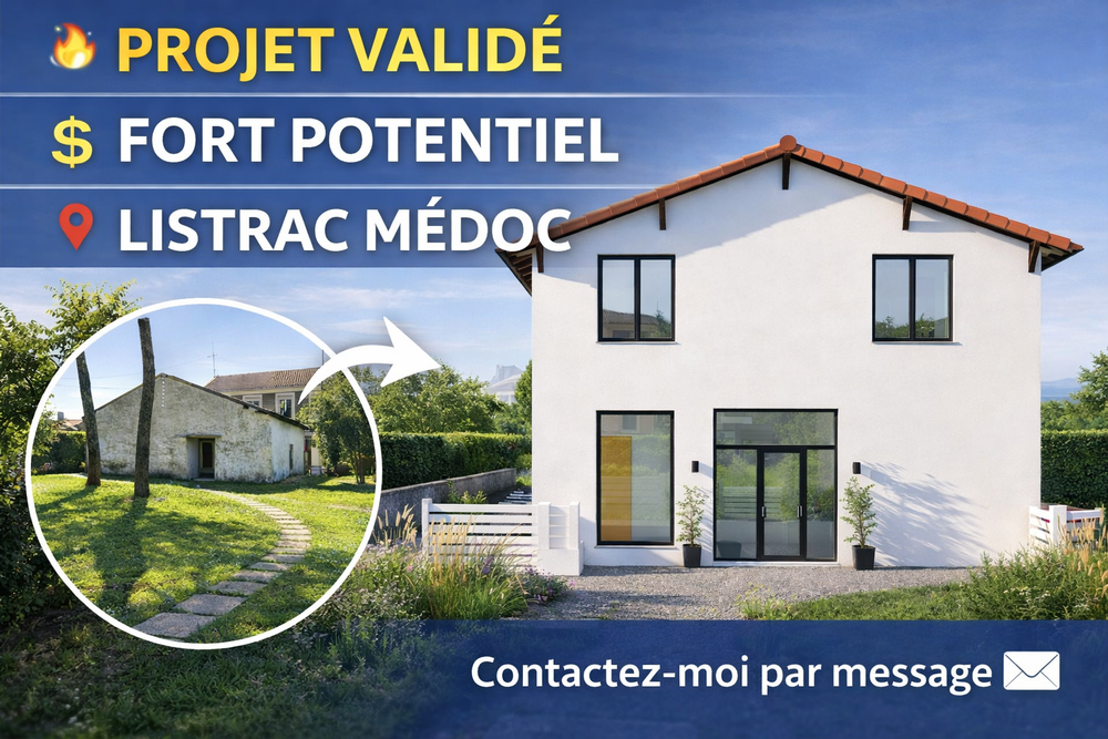 Opportunité investisseur ? plein bourg Listrac-Médoc (33)