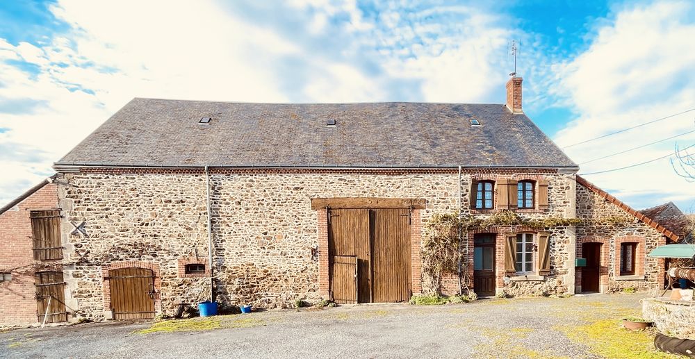 Maison en pierre à la campagne sans vis à vis
