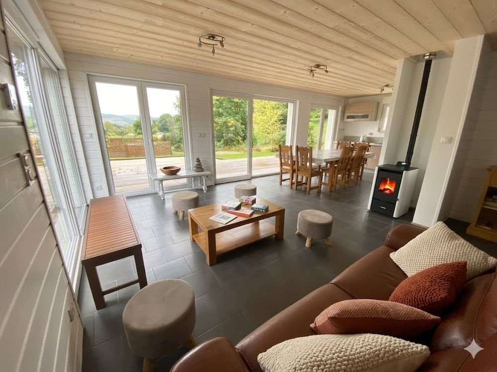 SUPERBE CHALET LUMINEUX calme belle vue montagne HTES VOSGES