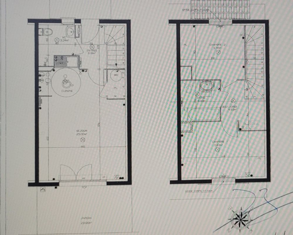 Maison T3 à 6kms de Bayonne