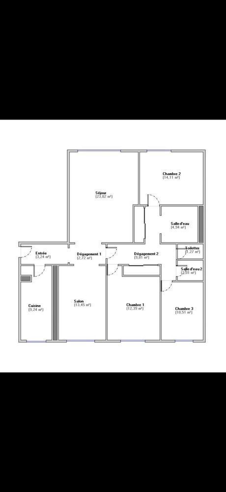 T5 107m2 TERRASSE 76m2