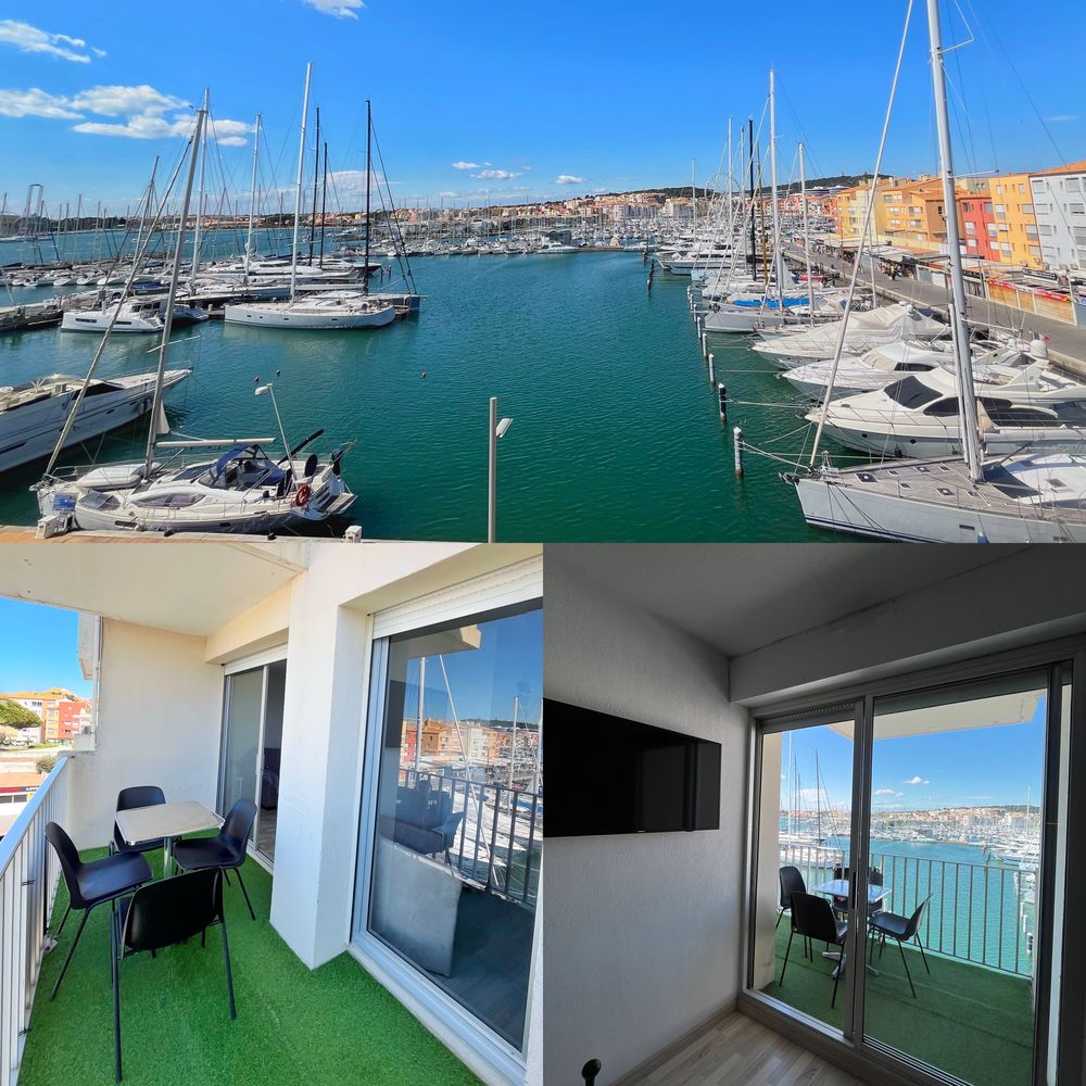 T2 Centre-Port Cap d'Agde - Terrasse, Piscine , Garage