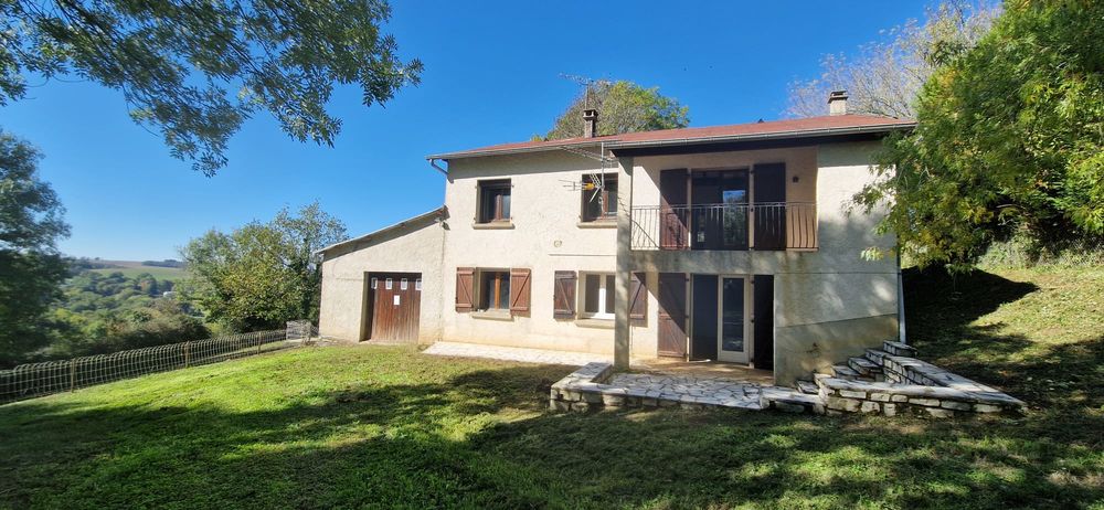 SUD FRANCE 81330: VILLA DE 2 APPARTEMENTS/GITES/GRD GARAGE.