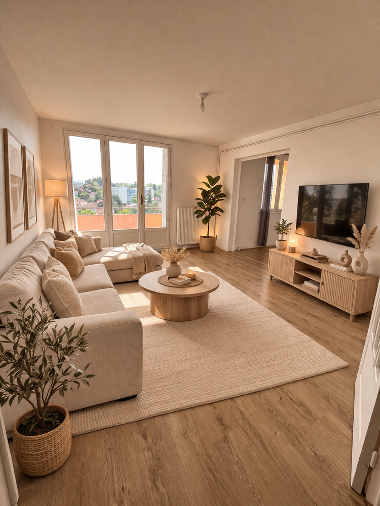 Appartement de 69m² avec terrasse, garage, avec vue
