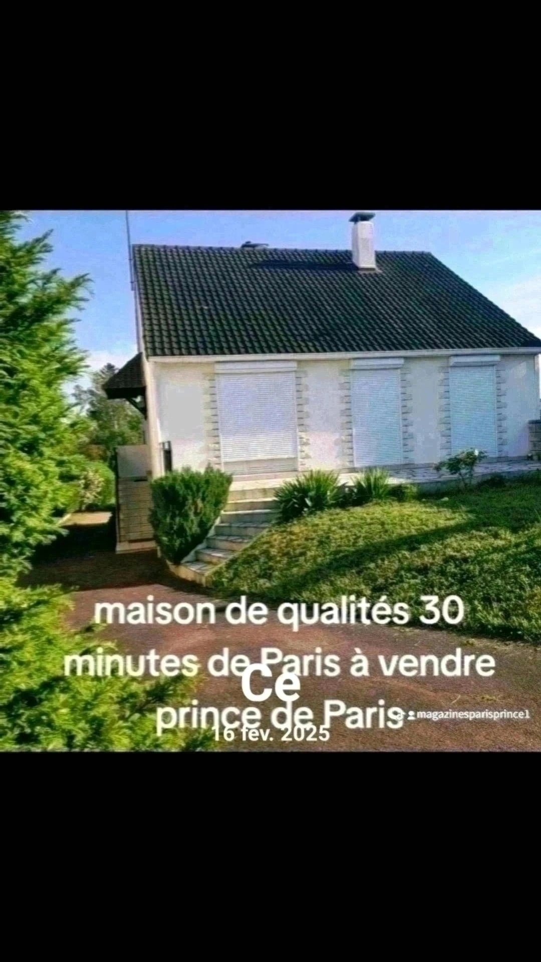 Non agence directe propriétaire maison 30 minutes de Paris v