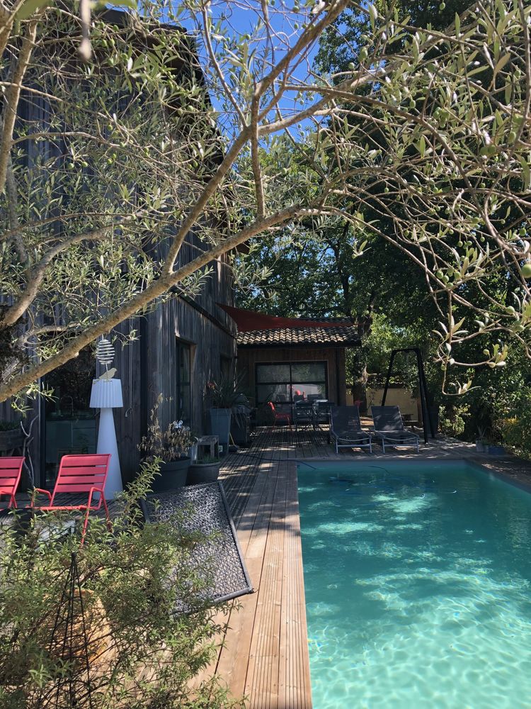 Maison contemporaine avec piscine St Jean