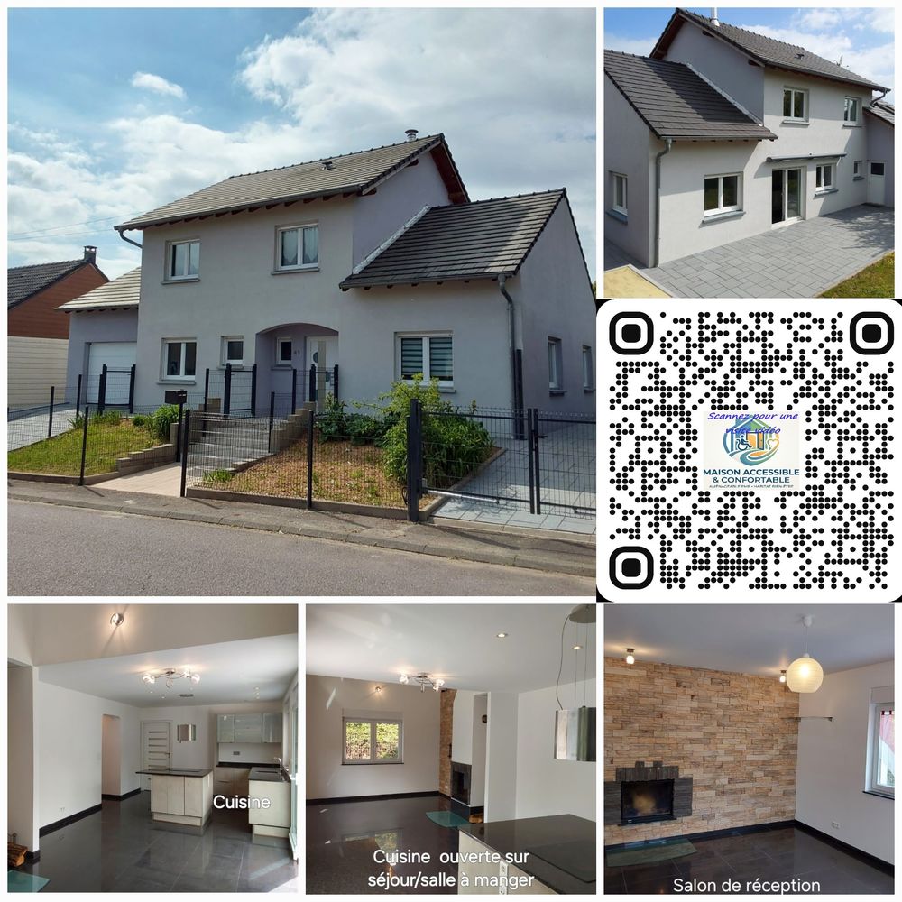 Maison Familiale confortable, accessible RDC aménageable PMR