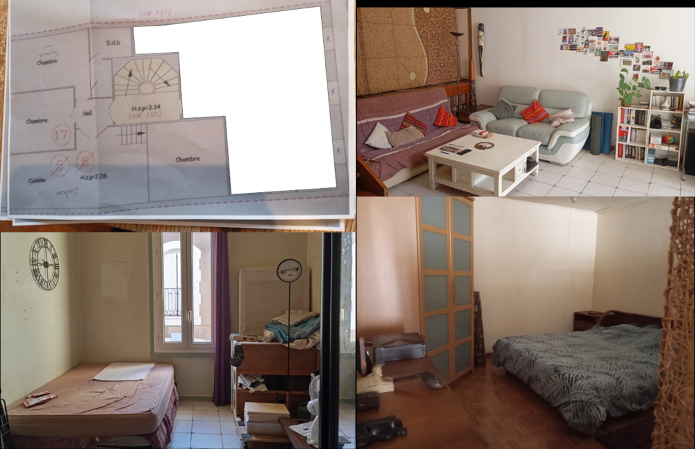 Sète - Appartement 3 pièces 80 m²