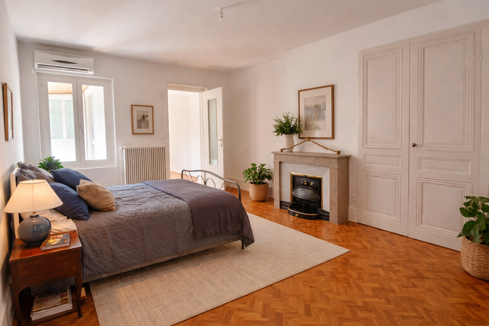 Maison de ville 160 m2 rénovée avec garage double, cour
