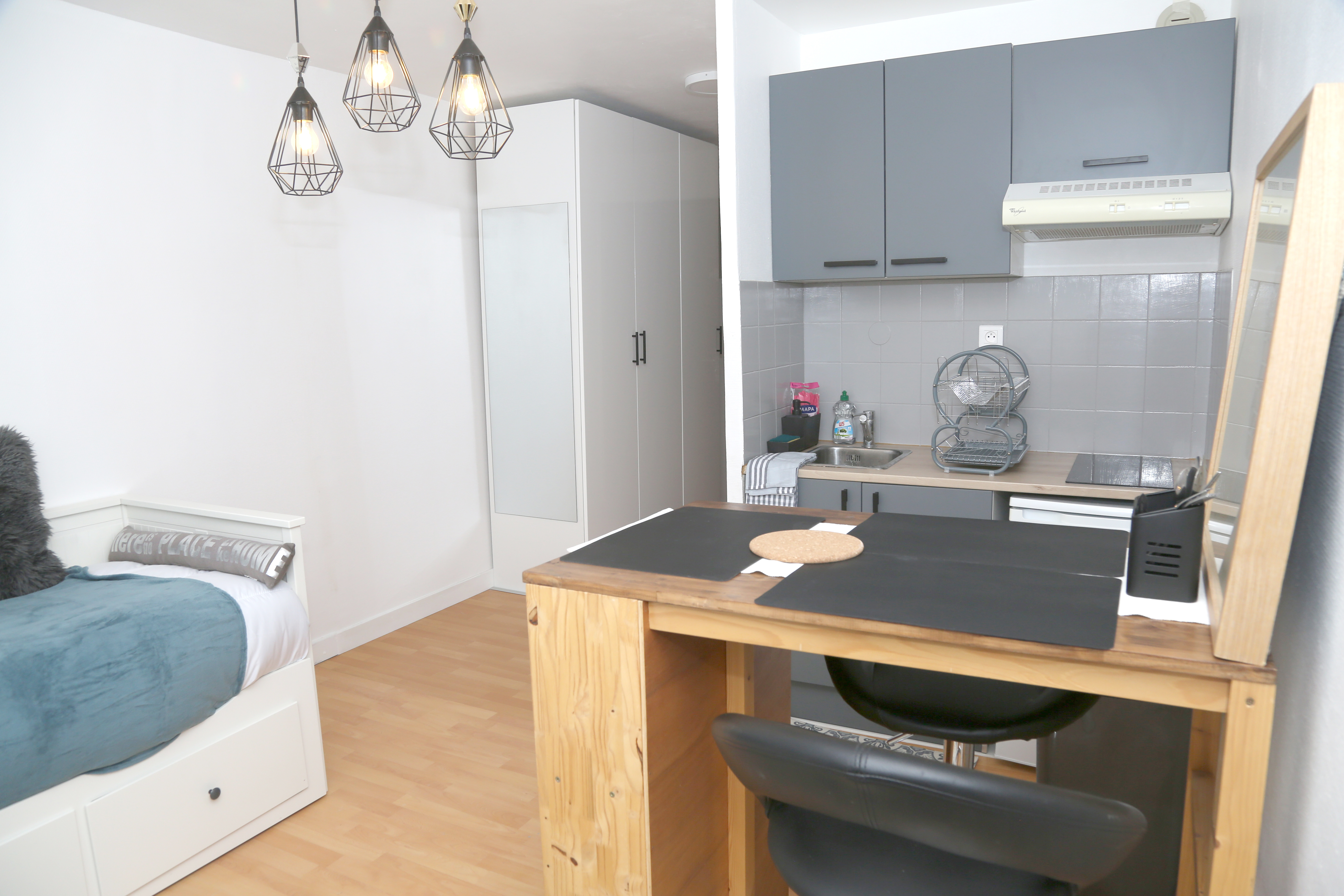 Studio meublé 20 m² lumineux, Bogève (proche Genève)