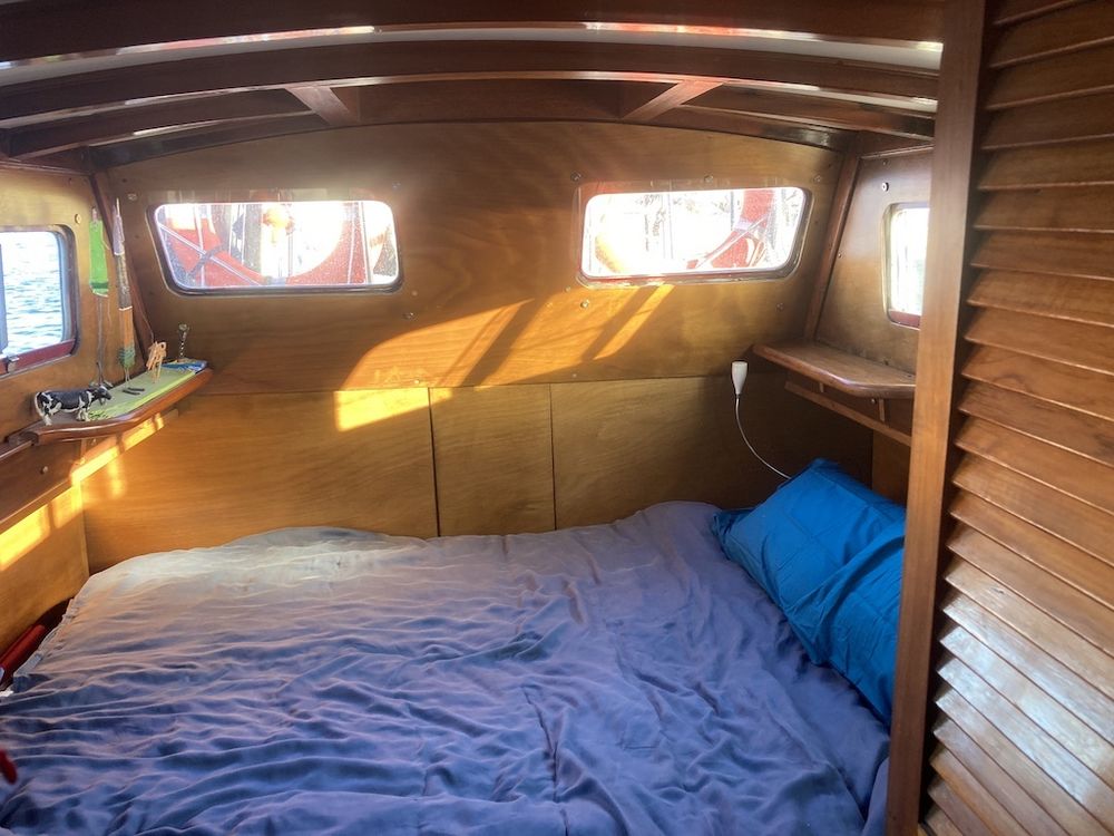 Magnifique vedette anglaise en bois de 1942.