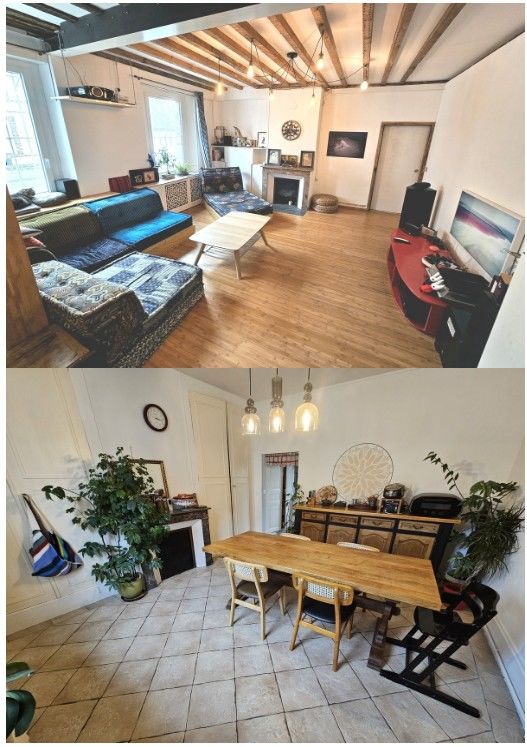Maison de ville ancienne rénovée avec goût