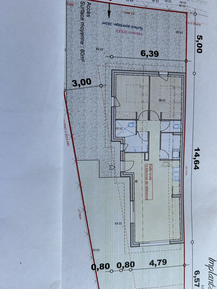TERRAIN CONSTRUCTIBLE, PROCHE DU CENTRE DE LABENNE