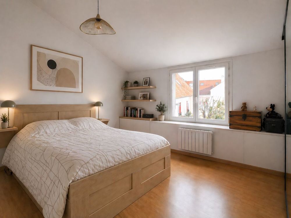 Duplex traversant lumineux ? beaux volumes ? vieux Torcy