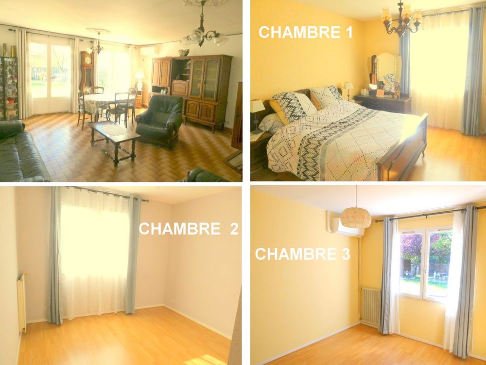 Maison 4 pièces avec garage .